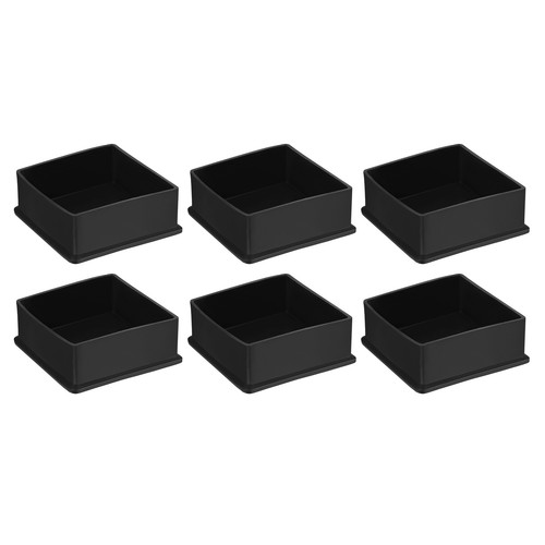 6pcs square chair - chair, caps
