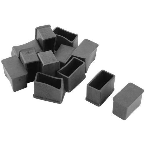 15x30mm rubber chair leg caps - rubber,