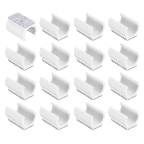 16pcs shaped chair leg caps - u,