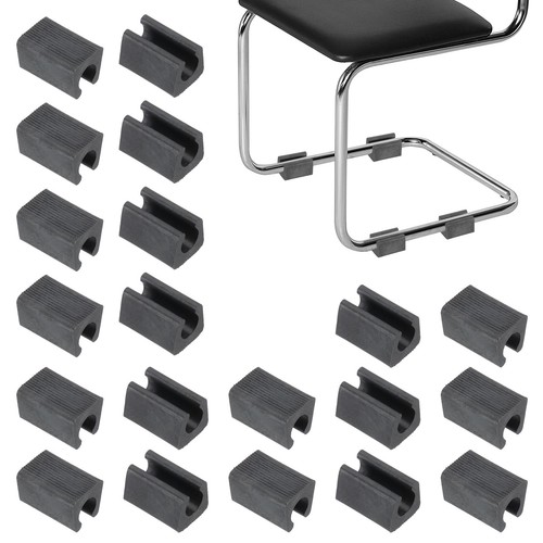 20pcs chair leg - u, caps
