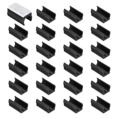 24pcs shaped chair leg caps - 24pcs,
